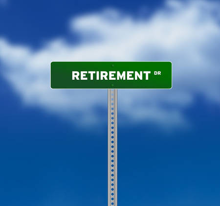 Street sign that says retirement drive